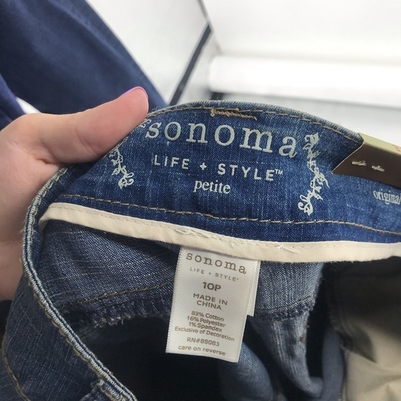 Sonoma Original Fit Petite Boot Cut Jeans NWT🔖 - Picture 7 of 9
